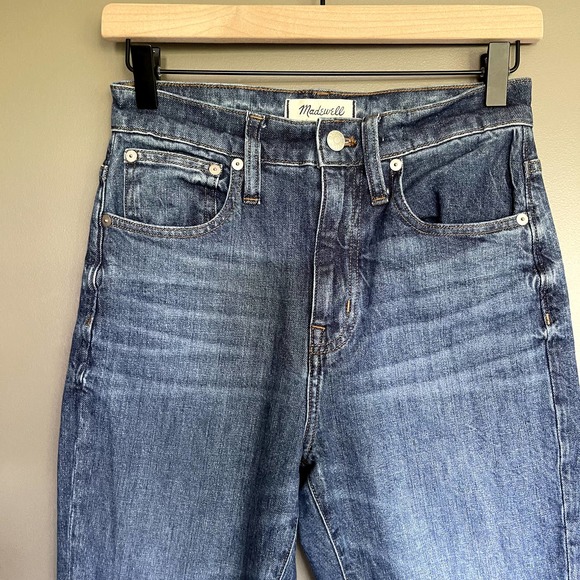 Madewell The High-Rise Slim Boyjean Eco Edition Size‎ 25 Relaxed Fit Blue Denim - Picture 7 of 15